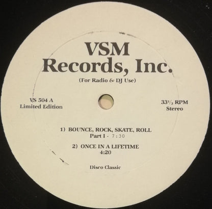 Vaughan Mason / Talking Heads : Bounce, Rock, Skate, Roll / Once In A Lifetime (12", Ltd, Unofficial)