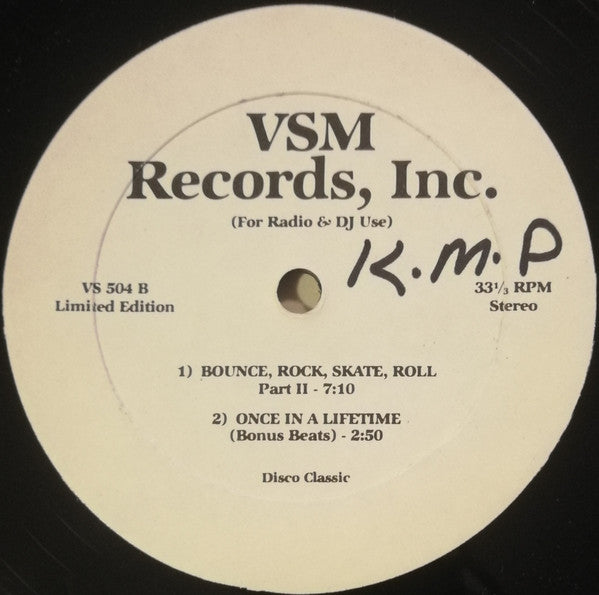 Vaughan Mason / Talking Heads : Bounce, Rock, Skate, Roll / Once In A Lifetime (12", Ltd, Unofficial)