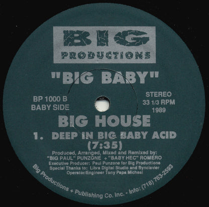 Big Baby : Big House (12")