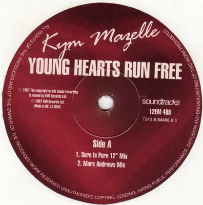 Kym Mazelle : Young Hearts Run Free (12")