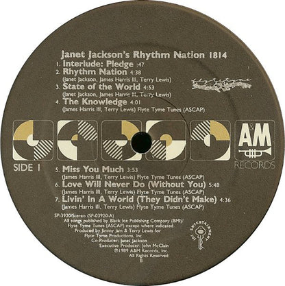 Janet Jackson : Rhythm Nation 1814 (LP, Album)