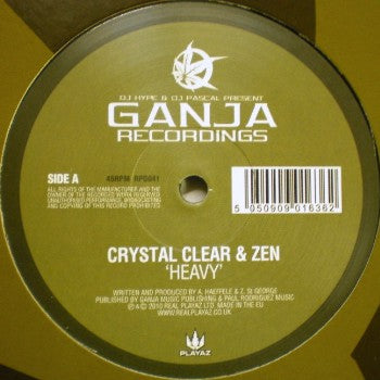 Crystal Clear (2) & Zen : Heavy / Settle Down (12")