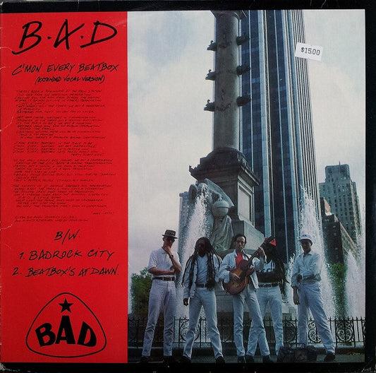 Big Audio Dynamite : C'mon Every Beatbox (12")