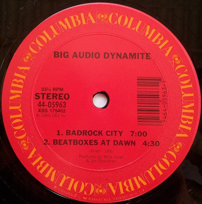 Big Audio Dynamite : C'mon Every Beatbox (12")