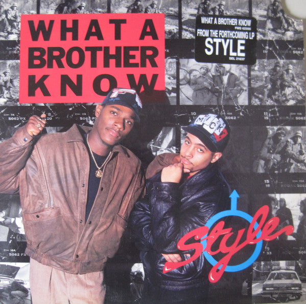 Style (2) : What A Brother Know (12", Promo)
