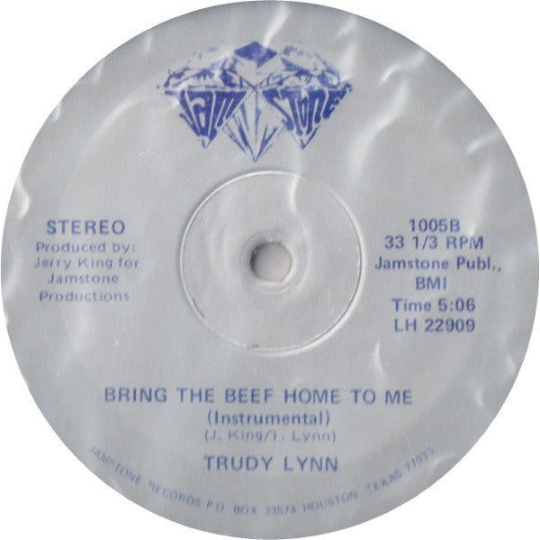 Trudy Lynn : Bring The Beef Home To Me (12")