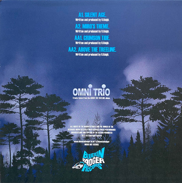 Omni Trio : Treeline Cuts EP (Rare Unearthed And Unreleased) (12", EP)