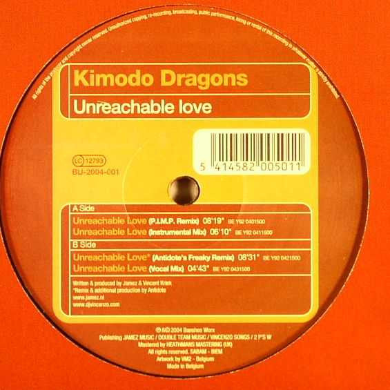 Kimodo Dragons : Unreachable Love (12")