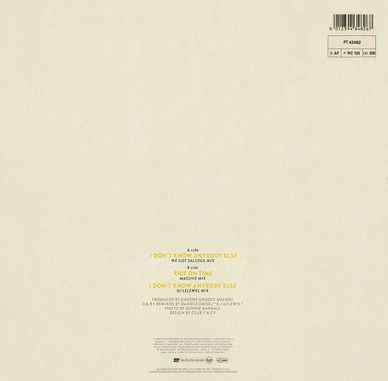 Black Box : I Don't Know Anybody Else (Remix) (12")