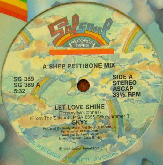 Skyy : Let Love Shine (12", Single)