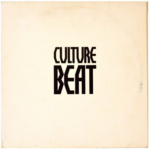 Culture Beat : Walk The Same Line (2x12", Promo)