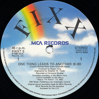 The Fixx : One Thing Leads To Another (12", Single)
