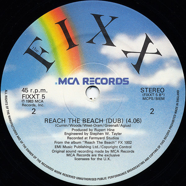 The Fixx : One Thing Leads To Another (12", Single)