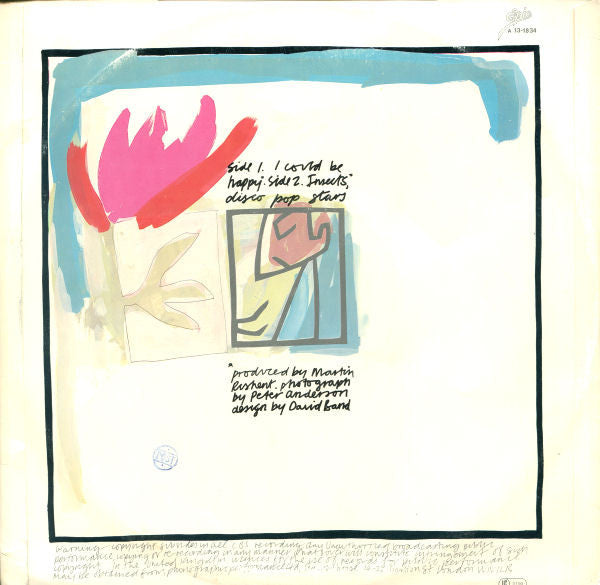 Altered Images : I Could Be Happy (12", Single)