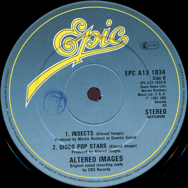 Altered Images : I Could Be Happy (12", Single)