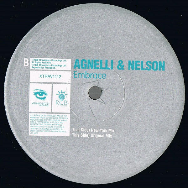 Agnelli & Nelson : Embrace (12")