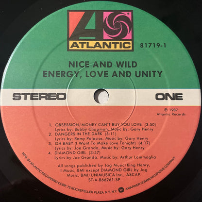 Nice And Wild* : Energy, Love And Unity (LP, Album)