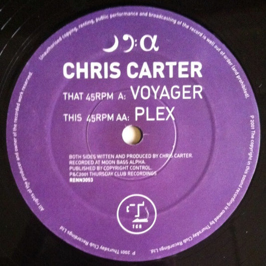 Chris Carter : Voyager / Plex (12")
