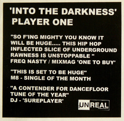 Player One : Into The Darkness (12")