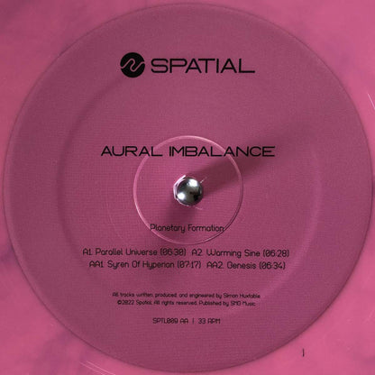 Aural Imbalance : Planetary Formation (12", EP, Pin)