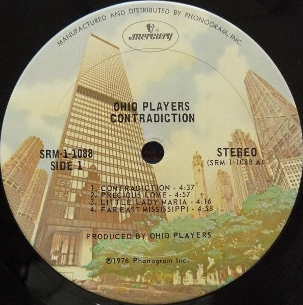 Ohio Players : Contradiction (LP, Album, Pit)