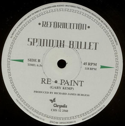 Spandau Ballet : Paint Me Down (12", Single)