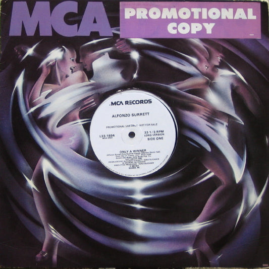 Alfonzo Surrett* : Only A Winner (12", Promo)