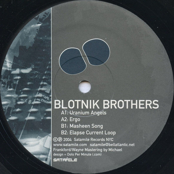 The Blotnik Brothers : Pragmatic Response (12")