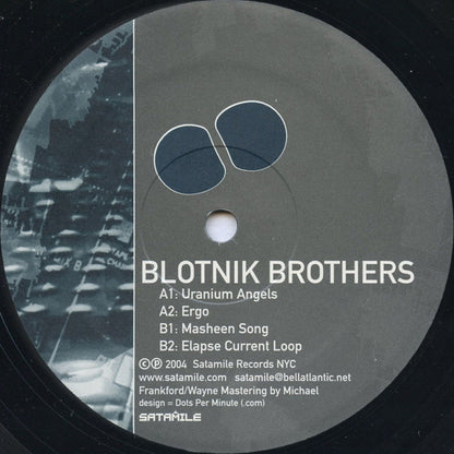 The Blotnik Brothers : Pragmatic Response (12")