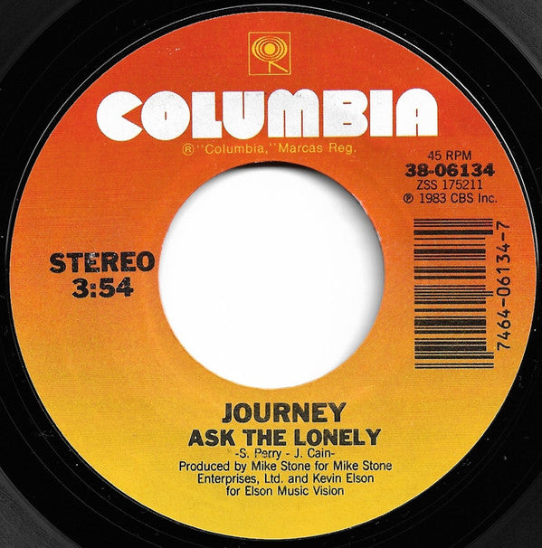 Journey : Suzanne (7", Single, Styrene, Pit)