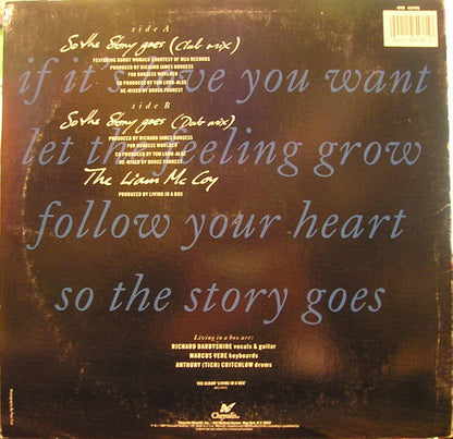 Living In A Box : So The Story Goes (12")