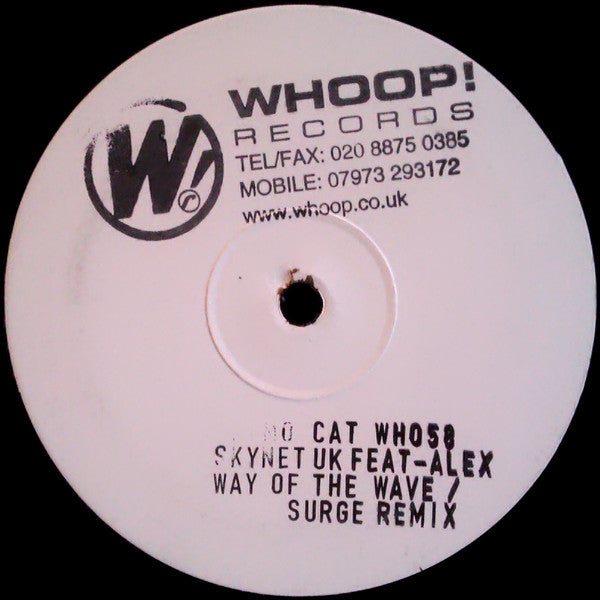 Skynet UK Featuring Alex* : Way Of The Wave (12", Promo, W/Lbl, Sta)