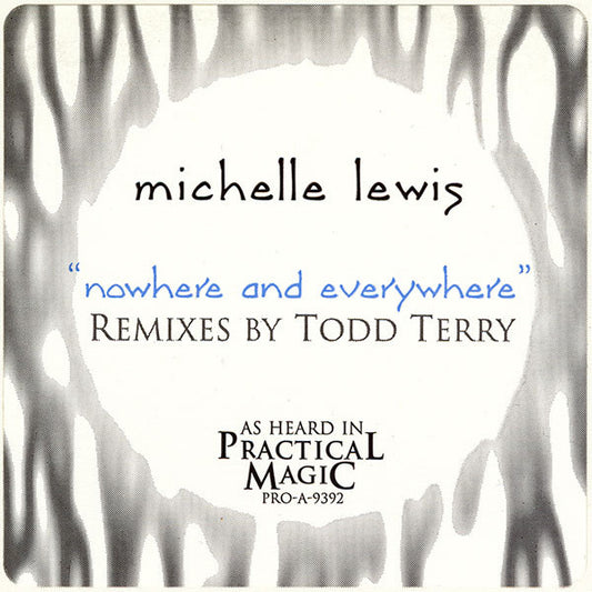 Michelle Lewis : Nowhere And Everywhere (12", Promo)