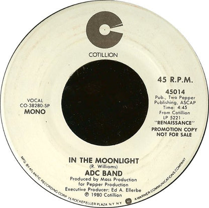 ADC Band : In The Moonlight (7", Mono, Promo, Styrene)