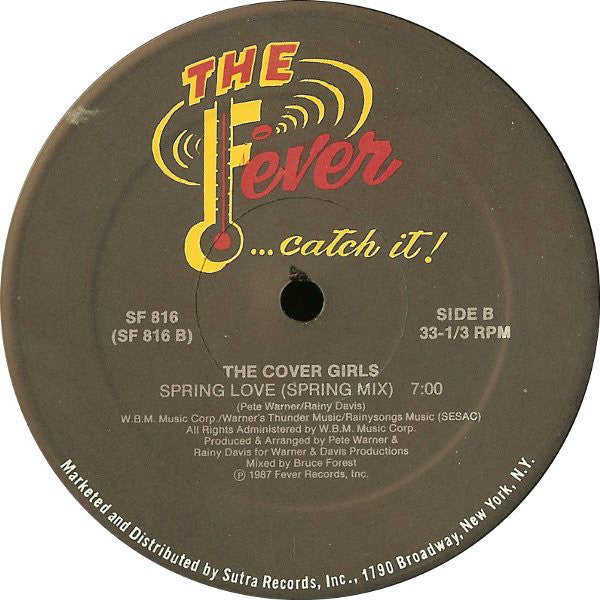 The Cover Girls : Spring Love (12")