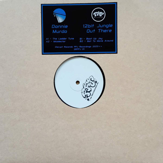 Donnie Murdo / 12bit Jungle Out There : Disrupt Records x PPJ Recordings EP (12", EP, Ltd, W/Lbl, Sta)