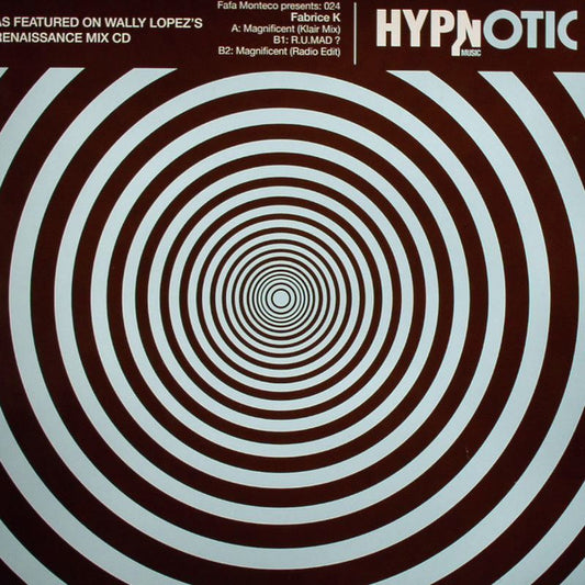 Fafa Monteco Presents Fabrice K : Magnificent (12")