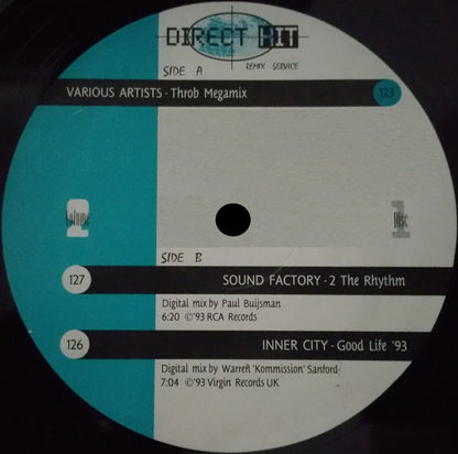 Various : Direct Hit Volume 2 (3x12", Comp, Promo)