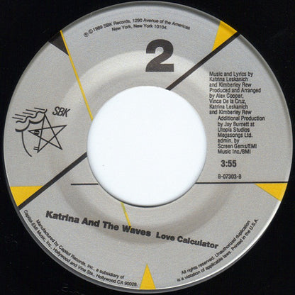 Katrina & The Waves* : That's The Way (7", Single)