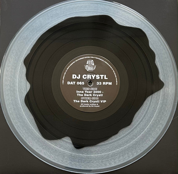 DJ Crystl : The Dark Crystl (VIP) / Inna Year 3000 / The Dark Crystl (12", S/Edition, Cle)