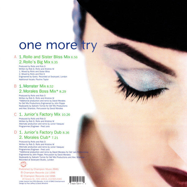 Kristine W : One More Try (2x12")