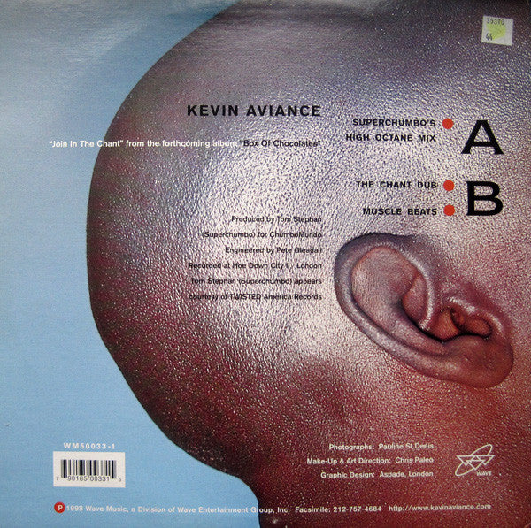 Kevin Aviance : Join In The Chant (12")