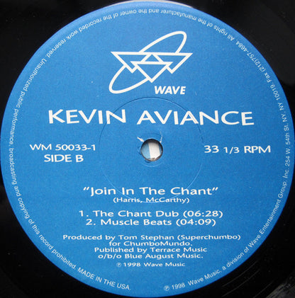 Kevin Aviance : Join In The Chant (12")