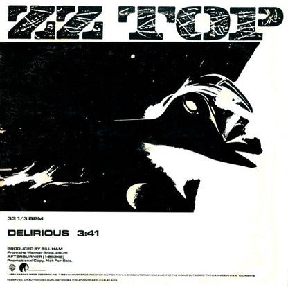 ZZ Top : Delirious (12", Promo)
