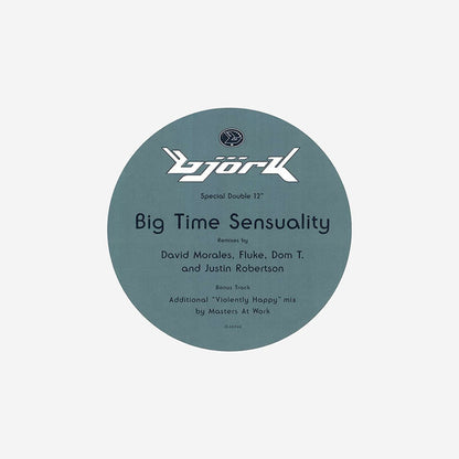 Björk : Big Time Sensuality (2x12", S/Edition)