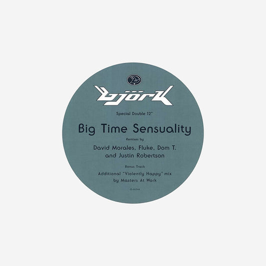 Björk : Big Time Sensuality (2x12", S/Edition)
