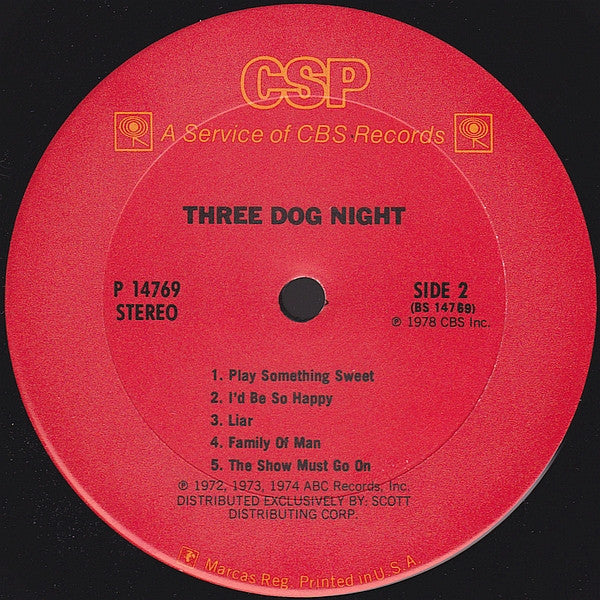 Three Dog Night : Three Dog Night (LP, Comp)