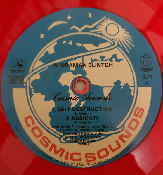 N'draman Blintch : Cosmic Sounds (LP, Album, Club, Ltd, Num, RE, Tra)