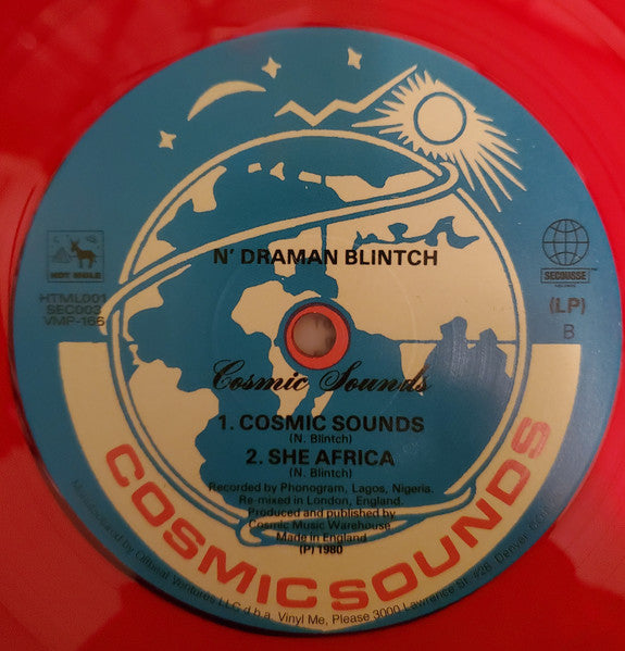 N'draman Blintch : Cosmic Sounds (LP, Album, Club, Ltd, Num, RE, Tra)