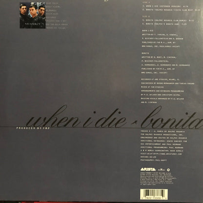 No Mercy : When I Die / Bonita (12")